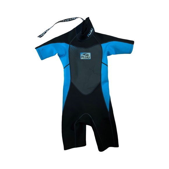 Fluid Shorty Wetsuit Junior - size 10 - Picture 1 of 3